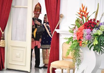 Hadiri Upacara Peringatan Kemerdekaan Indonesia, Iriana Jokowi Tenteng Tas Tangan Senilai Rp 49 Juta