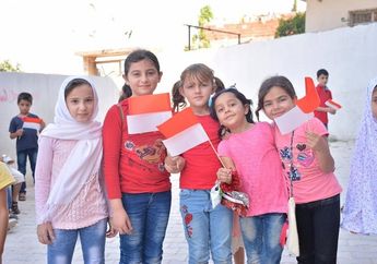 Warga Palestina Ikut Rayakan HUT RI ke-73 dengan Meriahnya Lomba 'Tujuh Belasan'