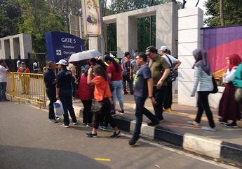 GBK Dipenuhi Penonton Upacara Pembukaan Asian Games 2018