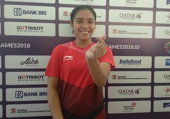 Pebulutangkis Gregoria Mariska Selalu Lakukan Hal Ini Sebelum Bertanding