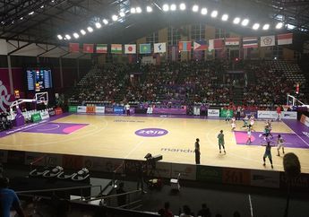Dukung Tim Indonesia, Penonton Sesaki Basket Hall Stadion Gelora Bung Karno