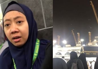 Tengah Jalani Ibadah Haji, Asri Welas Abadikan Suasana Panik Saat Badai Pasir Menerjang Mekah