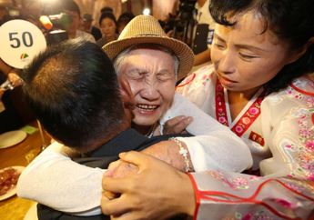Reuni Keluarga Korea Selatan dan Korea Utara Setelah Terpisah Selama 60 Tahun Lebih