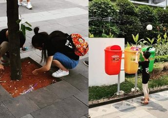 Viral, Suporter Jepang Punguti Puntung Rokok yang Berserakan di Perhelatan Asian Games 2018