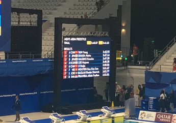 Indonesia Gagal di Final Renang Putra Gaya Bebas 400 Meter