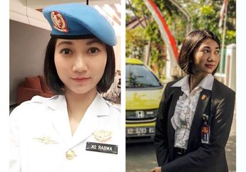 Cantik Bukan Main, Paspampres Asal Sidoarjo Ini Curi Perhatian