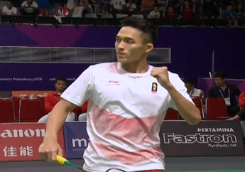 Tak Bisa Persembahkan Emas, Jonatan Christie Minta Maaf Pada Pendukung