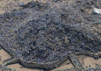 Menakjubkan! 2,5 Juta Orang Berkumpul di Mekkah, Ini Dia 9 Fotonya