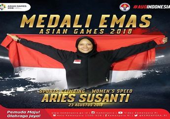 Raih Medali Emas di Asian Games 2018, Aries Susanti Rahayu Akan Bagikan Uang Bonus untuk Sesama