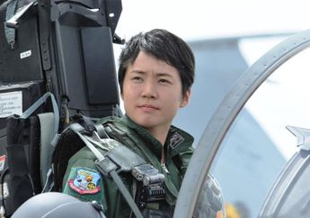 Jepang Miliki Pilot Perempuan Pertama yang Kendalikan Pesawat Tempur
