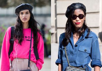 6 Inspirasi Tampil Stylish Kekinian Pakai Topi Beret. Wajib Coba!