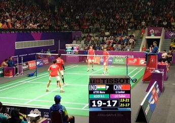 Penonton Berpaling pada Timnas India di Sela Pertandingan Bulutangkis Indonesia Melawan Thailand