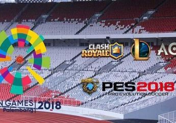 Inilah 6 Games yang Menjadi Cabor di Ajang Asian Games 2018, Catat Jadwalnya!