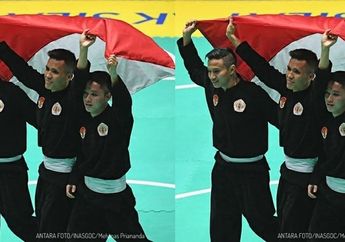 Indonesia Sabet 22 Keping Medali Emas, 2 di Antaranya Berasal dari Pasangan Suami Istri Atlet Pencak Silat!