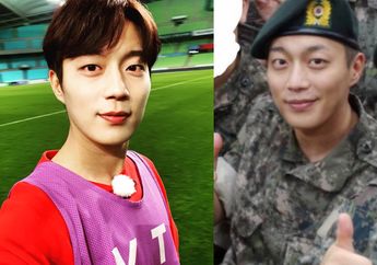 Foto-foto Yoon Doojoon HIGHLIGHT Berseragam Militer Tersebar di Internet, Makin Ganteng Nggak nih?