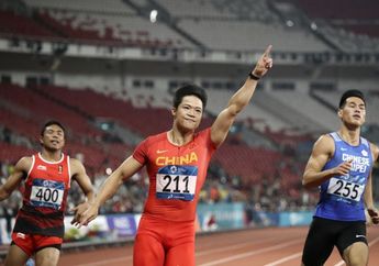 Kisah Haru Dibalik Kemenangan Su Bingtian Mengalahkan Lalu M Zohri