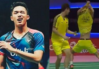 Aksi Selebrasi Jojo Jadi Viral, Netizen Ingat Momen Kocak Atlet Badminton Tiongkok Gagal Buka Baju