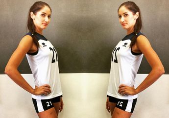 Potret Kristina Karapetan, Atlet Voli Cantik Kazakhstan yang Curi Perhatian di Asian Games 2018