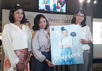 Penyanyi Cilik Naura Luncurkan Buku Keempat Berjudul 'Aku Naura: The Official Scrapbook'