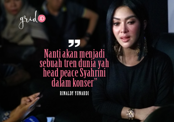 Tidak Disangka, Syahrini Undang 3 Orang Ini ke Konsernya!