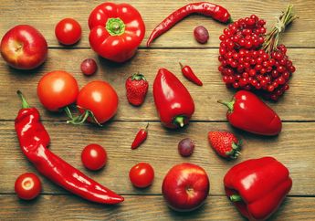 Sayur dan Buah-buahan Berwarna Merah Punya Banyak Manfaat Untuk Kesehatan