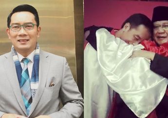 Ridwan Kamil Bikin Lomba Foto Pose 'Berpelukan' Ala Jokowi-Hanifan-Prabowo 