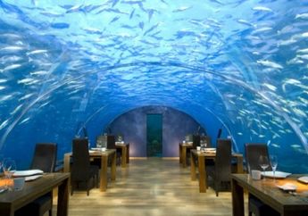 3 Restoran Unik yang Miliki Konsep Ikan, Salah Satunya Ada di Pulau Maladewa