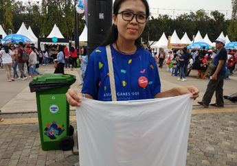 Aksi Komunitas Indo Relawan Bersihkan Sampah di Asian Games 2018, Bikin Bangga!