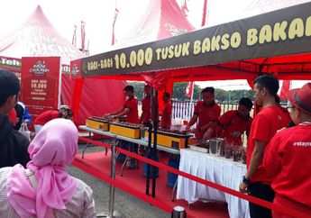 10 Ribu Bakso Bakar Ludes Diserbu Pengunjung dalam Pucuk Coolinary Festival Malang