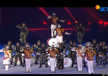 Closing Ceremony Asian Games 2018, Aksi Marching Band Tak Kalah Keren