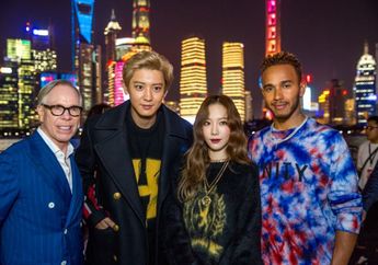 Mencuri Perhatian, Chanyeol EXO Tampil pada Tommy Hilfiger's Extravaganza 2018