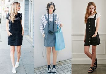 Tips Padu Padan Overall Dress Agar Tampil Kece Bak Fashionista
