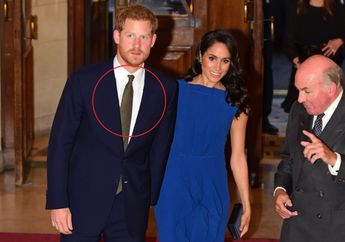 Perlambang Cinta Pangeran Harry untuk Meghan Markle Lewat Seutas Dasi