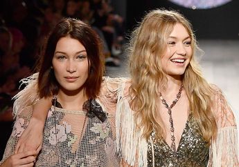Kakak Beradik Gigi Hadid dan Bella Hadid Tampil Kompak Kenakan Off Shoulder Top, Stylish Banget!