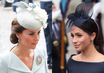 Adu Gaya Kate Middleton dan Meghan Markle di Hari Pernikahan Princess Eugenie
