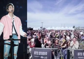 Jelang Konser Love Yourself, ARMY Oakland Kompak Nyanyikan Lagu Ulang Tahun untuk RM BTS