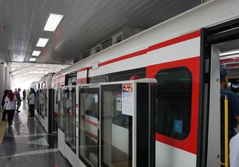 Tersedia 4 Gerbong, LRT Jakarta Diupayakan Datang Setiap 5 Menit Sekali