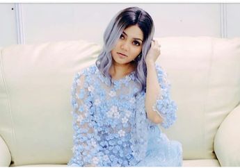 Deretan Potret Cantik Rina Nose dengan Warna Rambut Ash Grey yang Kekinian Banget