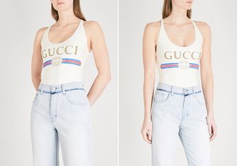 Gak Bisa Dipakai Berenang, Baju Renang Dari Gucci Ini Lebih Cocok Untuk OOTD