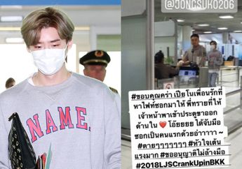 Menyamar Jadi Petugas Bandara, Dua Orang Sasaeng Fans Lee Jong Suk Ditangkap Polisi!