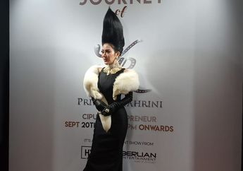 Wow! Syahrini Pamerkan 'Jambul Khatulistiwa' Sebelum Konser Journey of Syahrini Mulai