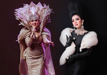 Deretan Headpiece Unik Syahrini dalam Konser 10 Tahun Jambul Khatulistiwa, Cetar Banget!