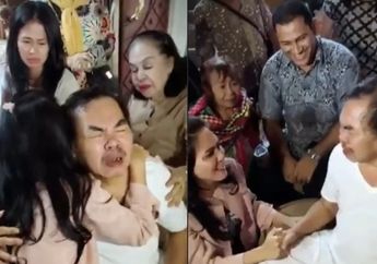 Mat Solar Tak Kuasa Menahan Tangis Saat Dijenguk Rieke Diah Pitaloka dan Para Pemeran Bajaj Bajuri