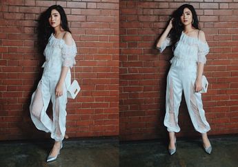 Gaya Kece Febby Rastanty Kenakan Tas Seharga Jutaan Rupiah    