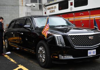 12 Fitur Canggih Mobil Dinas Baru Donald Trump, Salah Satunya Peluncur Granat