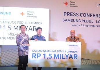 Samsung Indonesia Perduli Gempa Lombok, Bangun 500 Hunian Sementara
