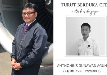 Pilot Batik Air Berterimakasih dan Ungkap Komunikasi Terakhirnya dengan Anthonius Gunawan Agung
