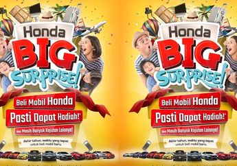 Program &ldquo;Honda Big Surprise&rdquo; Digelar, Beli Mobil Honda Di Bulan Oktober Pasti Dapat Hadiah