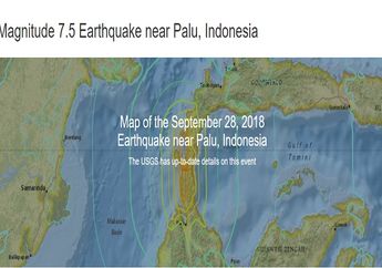 Seperti Kawanan Semut, Ini Visual Citra Satelit Titik Gempa di Indonesia Selama Tahun 1973-2013