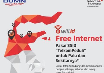 Korban Gempa Palu dapat Layanan Komunikasi Gratis dari Telkom